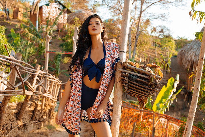 kimono de tela